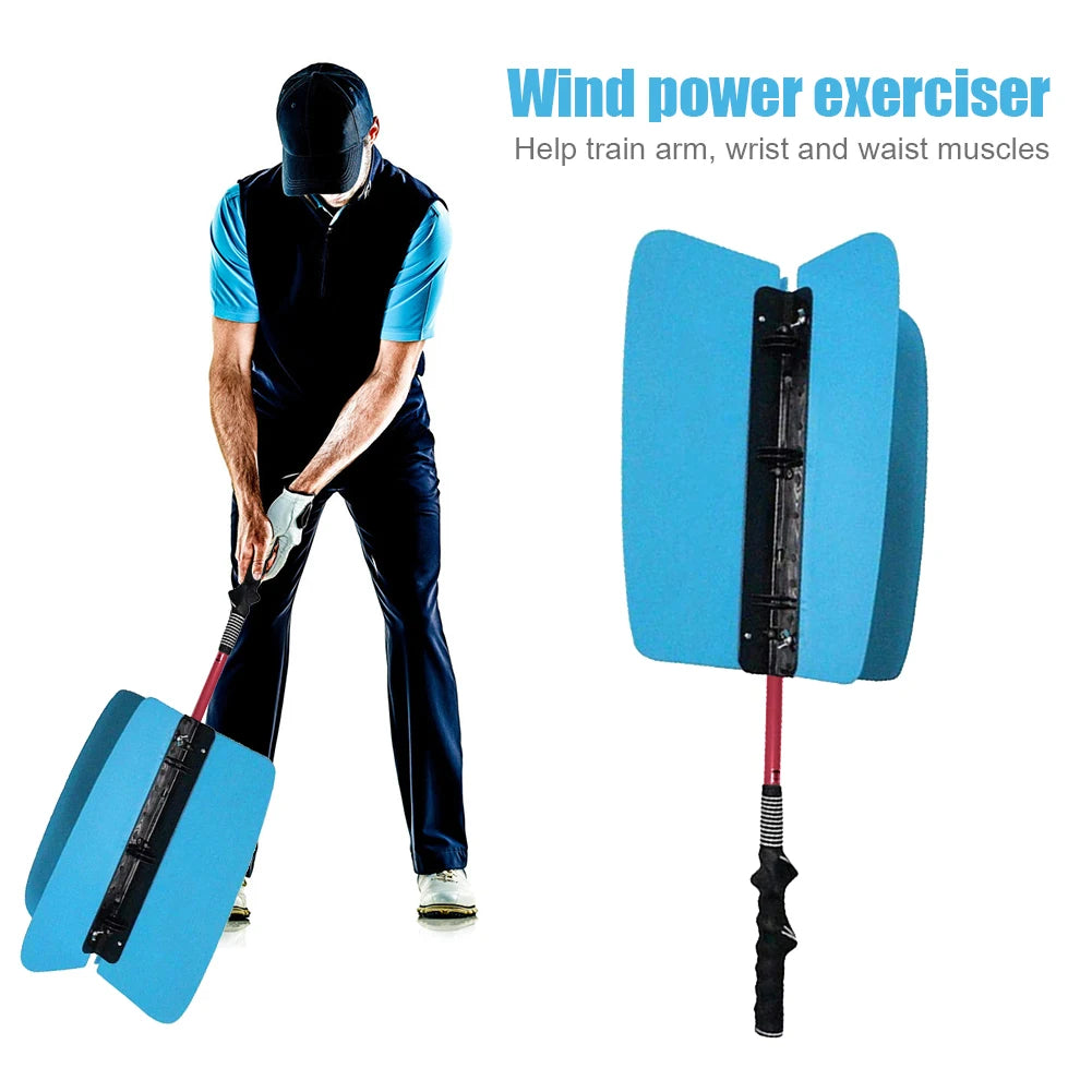 Golf Speed Practice Training Fan Wind Resistance