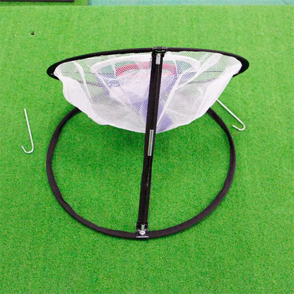 Golf Chipping Net Trainer + 18 pcs golf soft balls