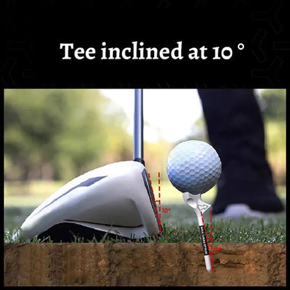 Golf Plastic Tee 10° Diagonal