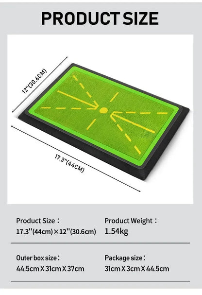 Golf Impact Trace Mat