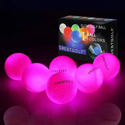 LED Golf Balls for Night Glow in The Dark