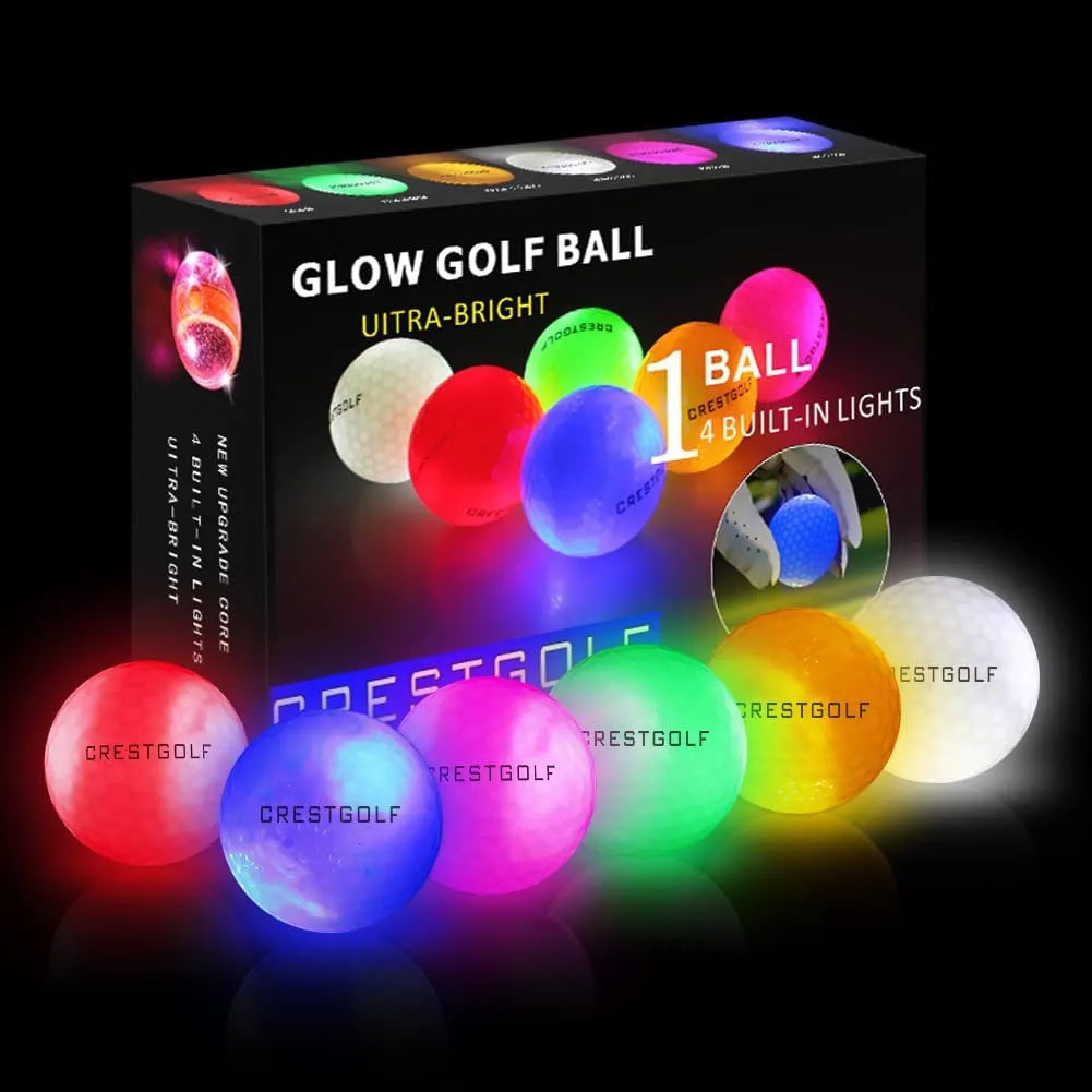 LED Golf Balls for Night Glow in The Dark