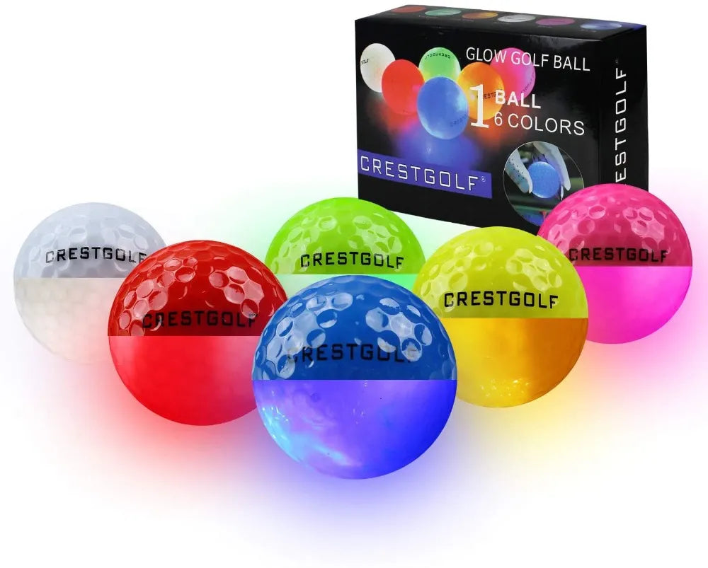 LED Golf Balls for Night Glow in The Dark