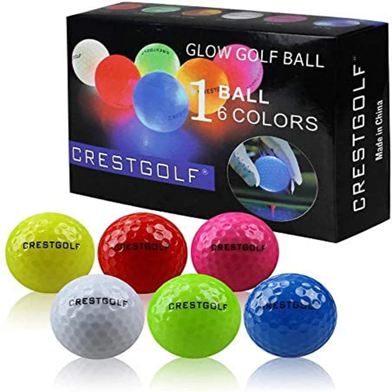 LED Golf Balls for Night Glow in The Dark