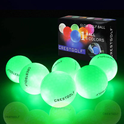 LED Golf Balls for Night Glow in The Dark