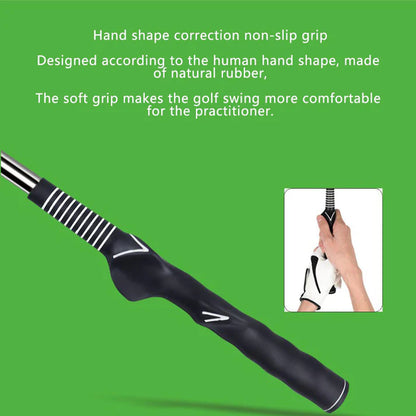 Retractable Golf Swing Practice Assistant Stick